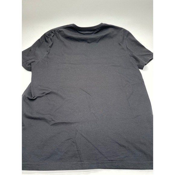 Alexander McQueen T-Shirt Mens Medium Black Graphic Logo Italy Designer - Picture 7 of 9